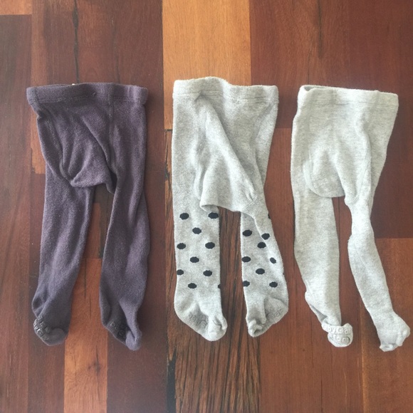 GAP Accessories Lot Of 3 Pairs Baby Gap Tights Poshmark
